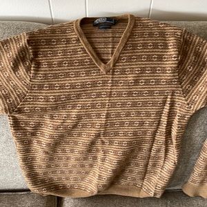 Polo Ralph Lauren 100% merino wool v neck sweater